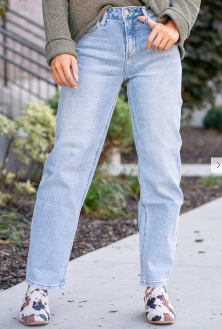 NWT Lovervet Liking Super High Rise Barrel Jeans, Size 29/9